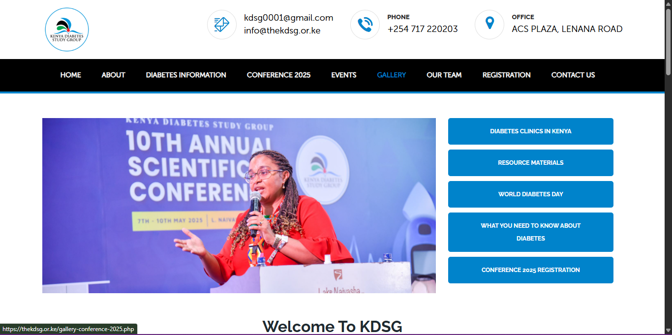 The Kenya Diabetes Study Group (KDSG